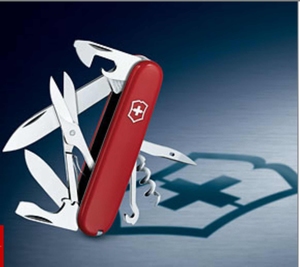 Victorinox climber outlet red