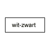 Wit - zwart