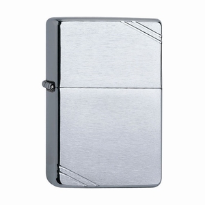 Zippo Vintage chrome brush