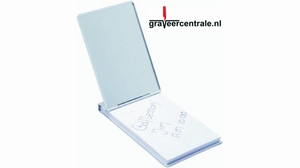 Notepad aluminium