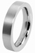 Edelstaal unisex ring vlak