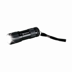 Taschenlampe aluminium 9 LED schwarz